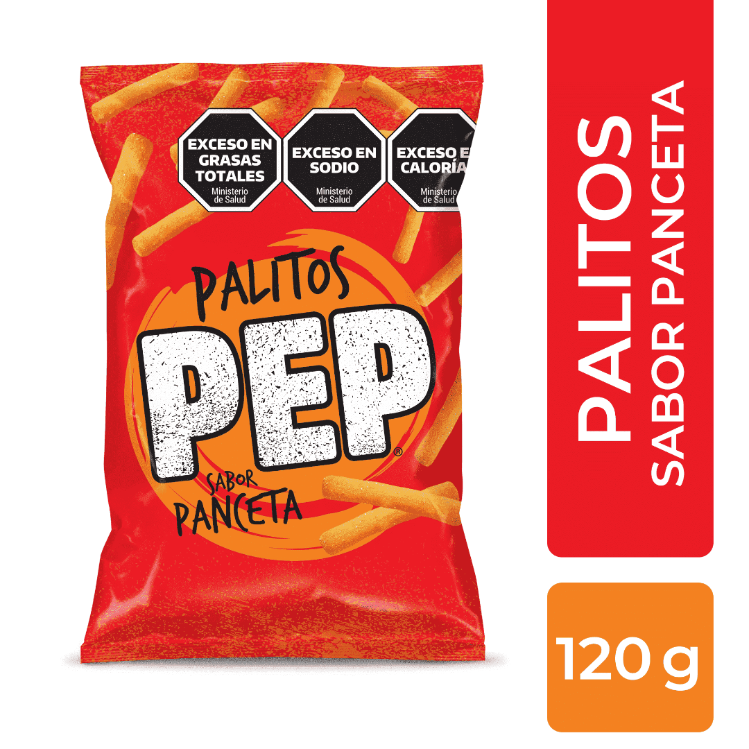Palitos Salados Sabor Panceta Pep 120g