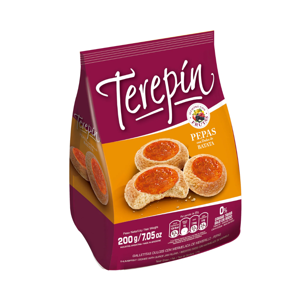 Terepín Pepas con Dulce de Batata 200g