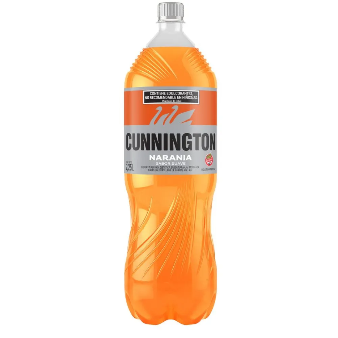 Gaseosa Naranja Suave Cunnington 2,25Lt