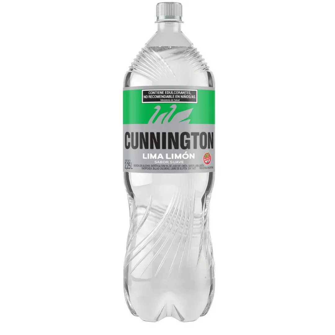 Gaseosa Lima Limón Suave Cunnington 2,25Lt