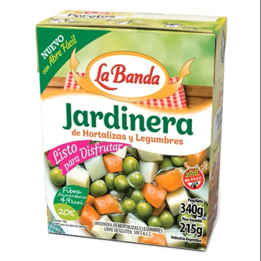 Jardinera La Banda Tetra 340g