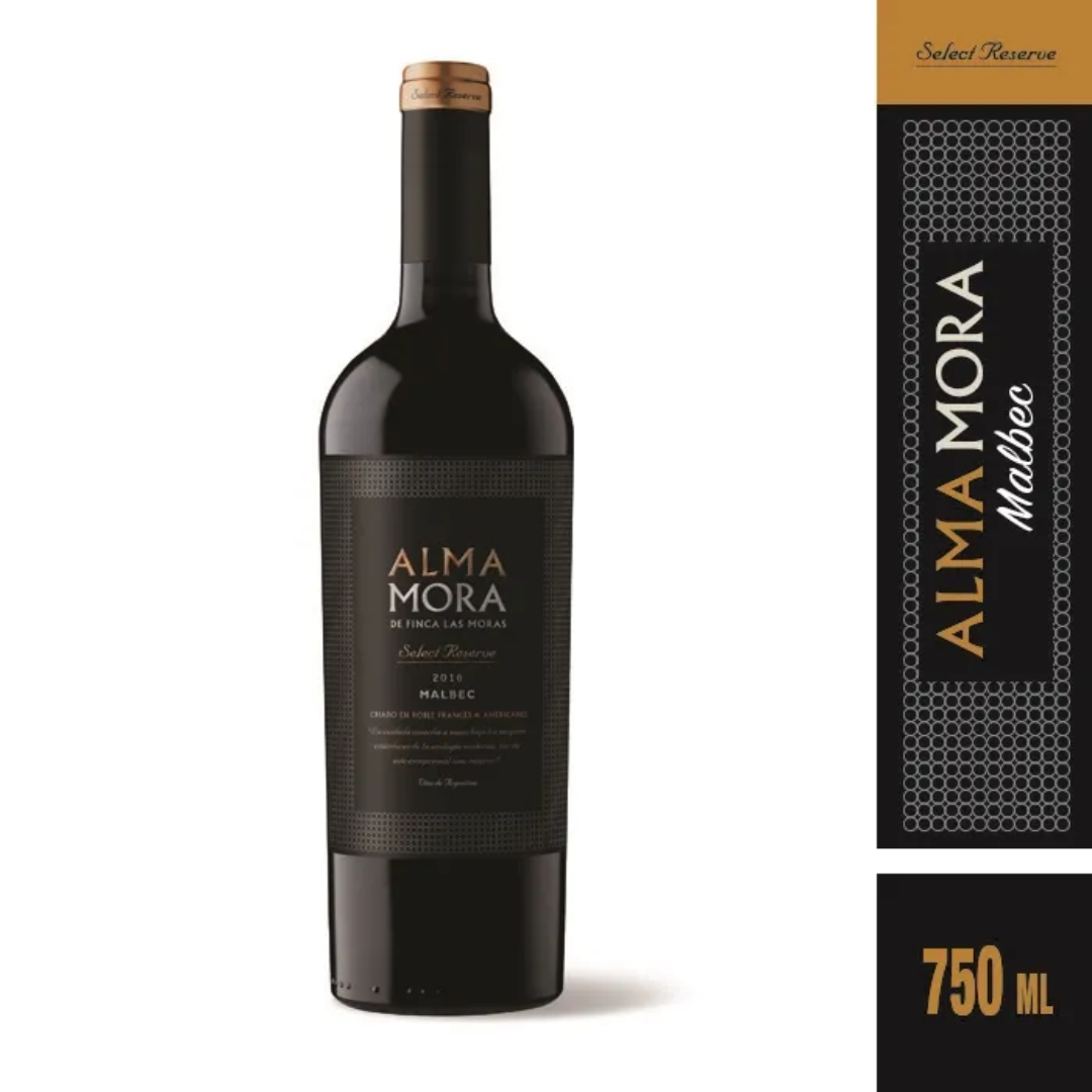 Vino Tinto Alma Mora Reserva Malbec 750ml