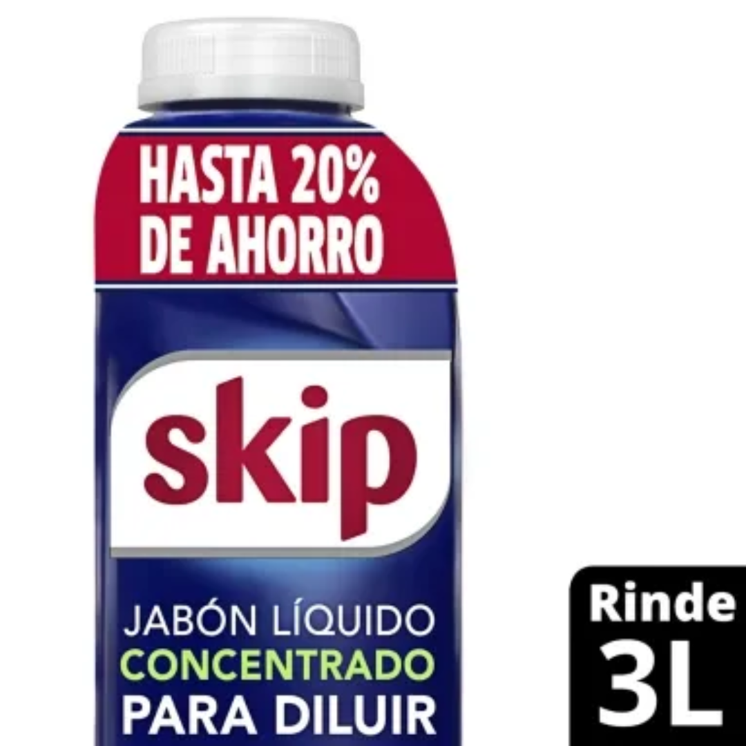 Jabón Liquido para Diluir SKIP Bio-Enzimas 500ml