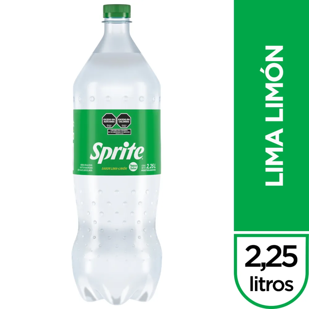 Gaseosa Sprite Lima-Limón 2,25Lt
