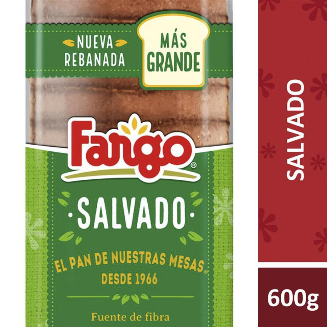 Pan De Salvado Fargo 600g