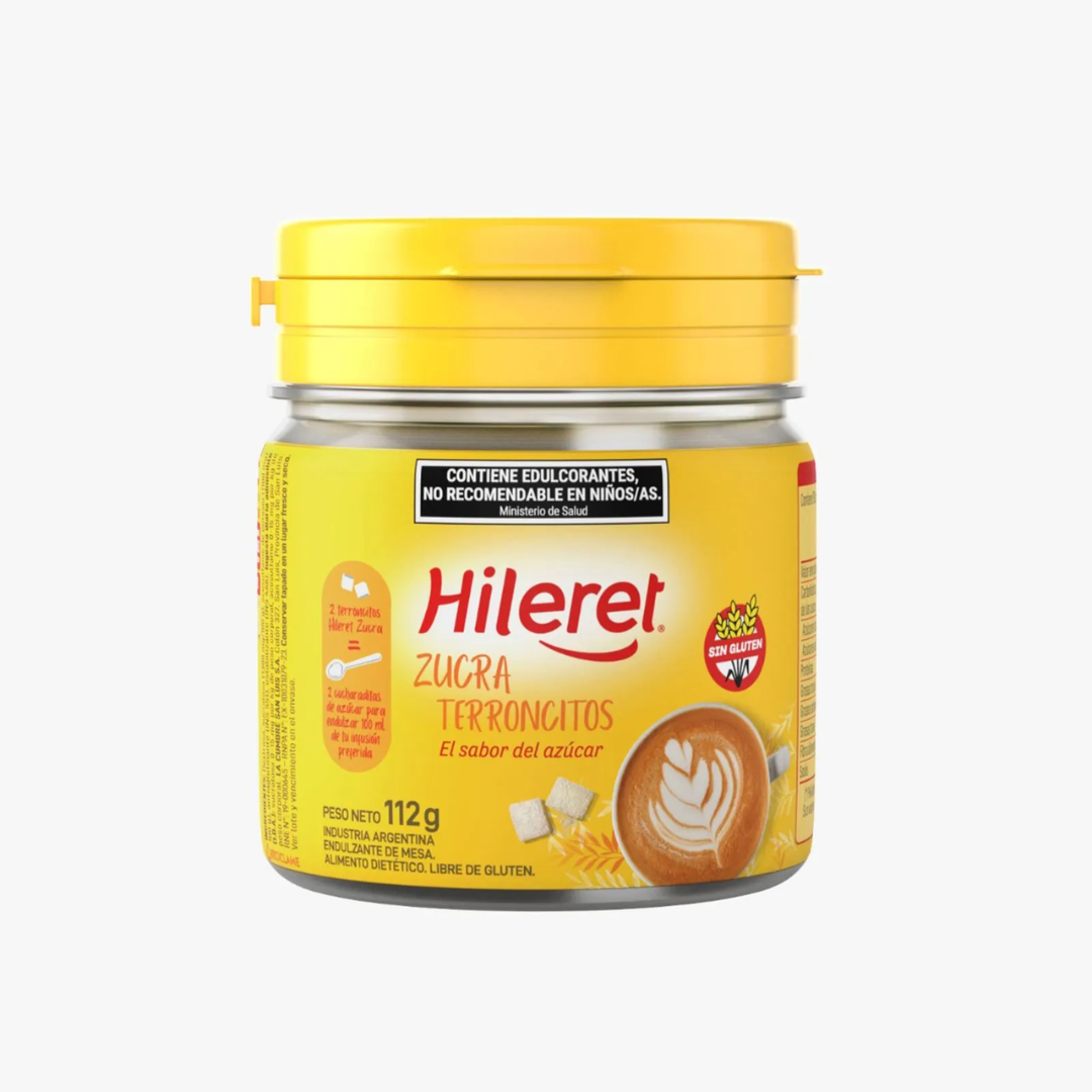 Edulcorante Hileret Zucra Minipancitos en Pote 112g
