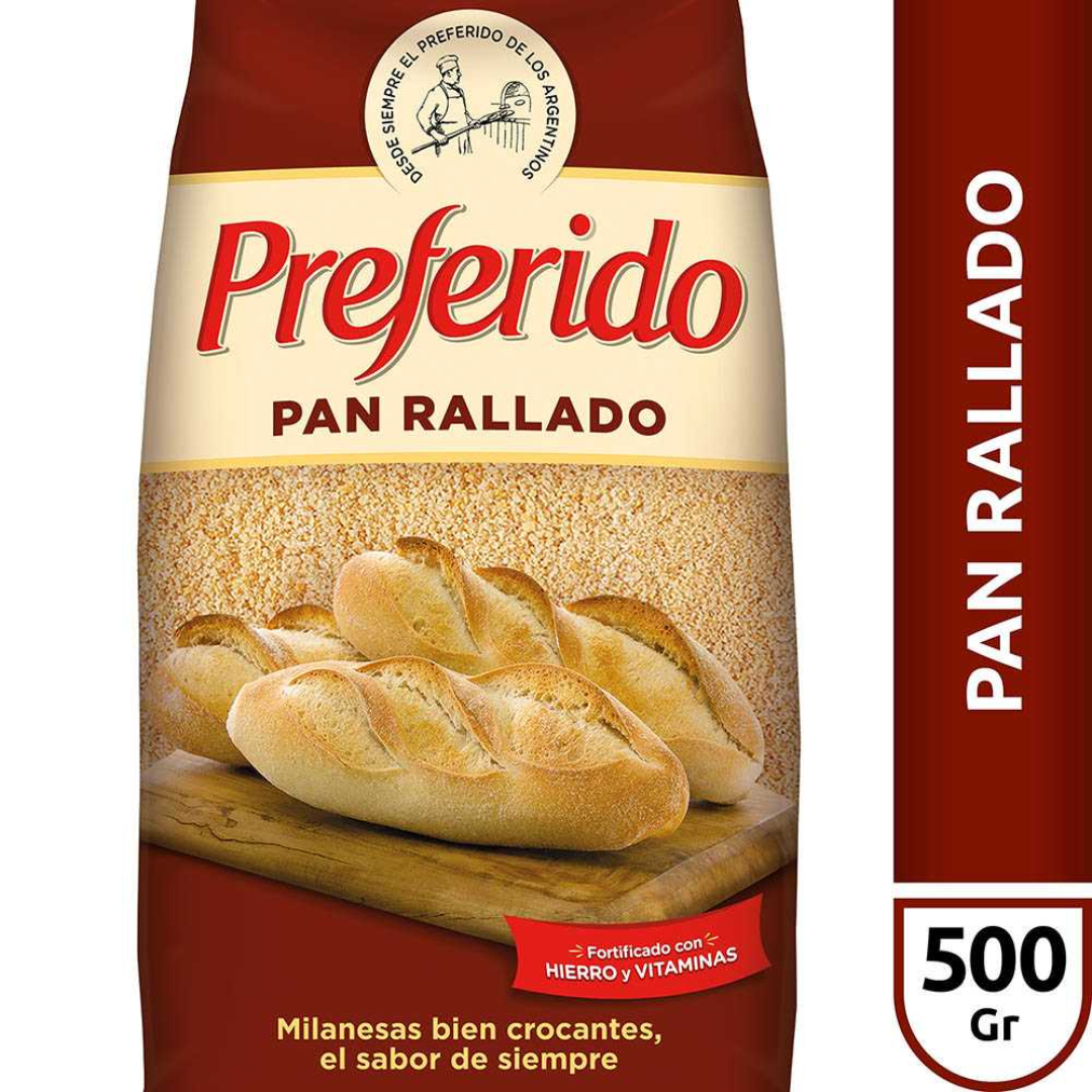 Pan Rallado Preferido 500g