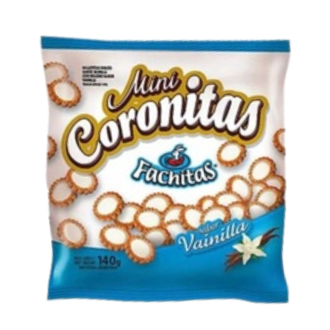 Mini Coronitas Vainilla Fachitas 140g