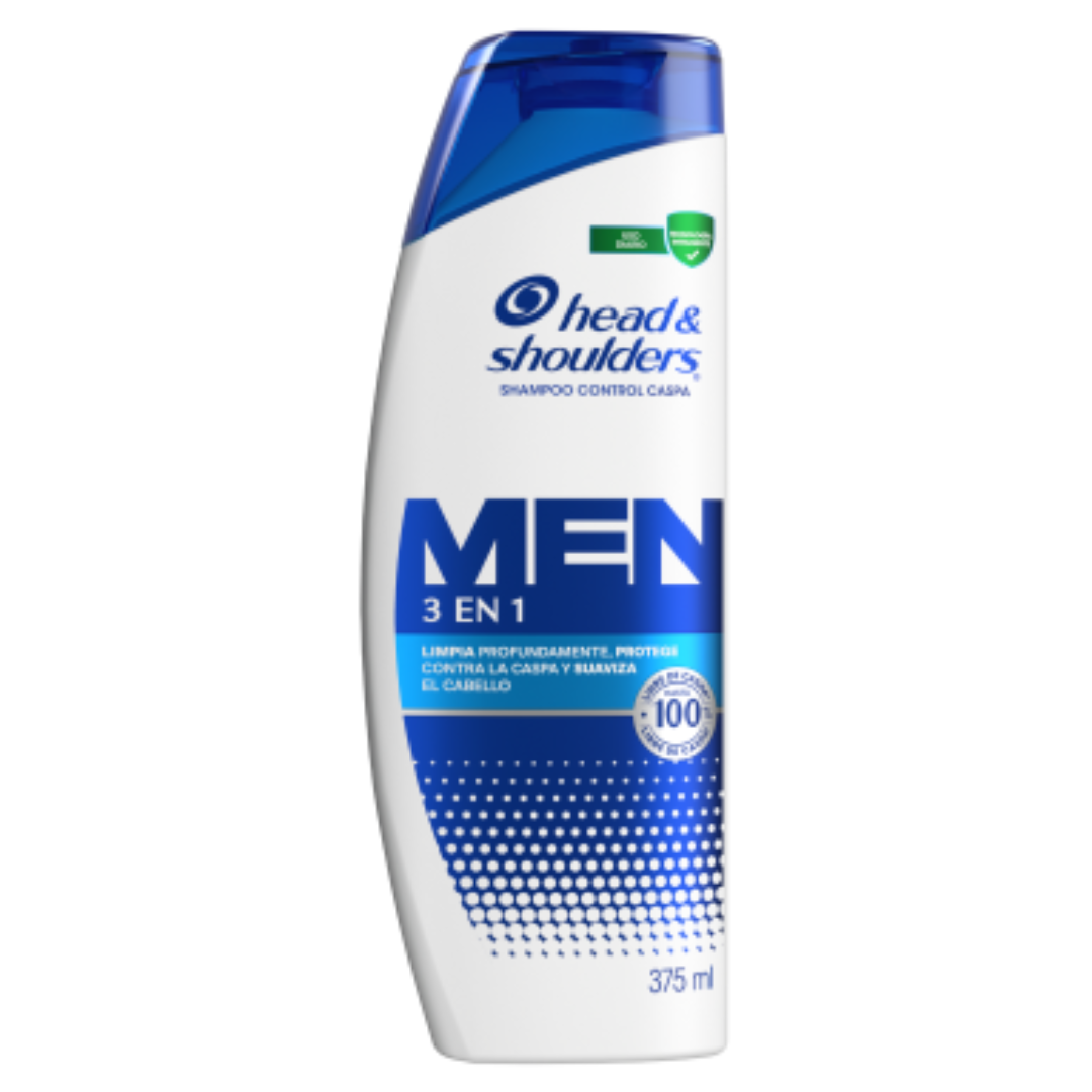 Shampoo Head & Shoulders 3en1 375ml