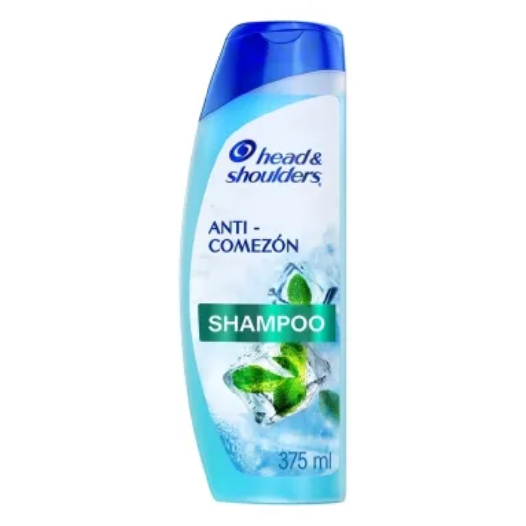 Shampoo Head & Shoulders Menta Sensacion Extra Refrescante 375ml