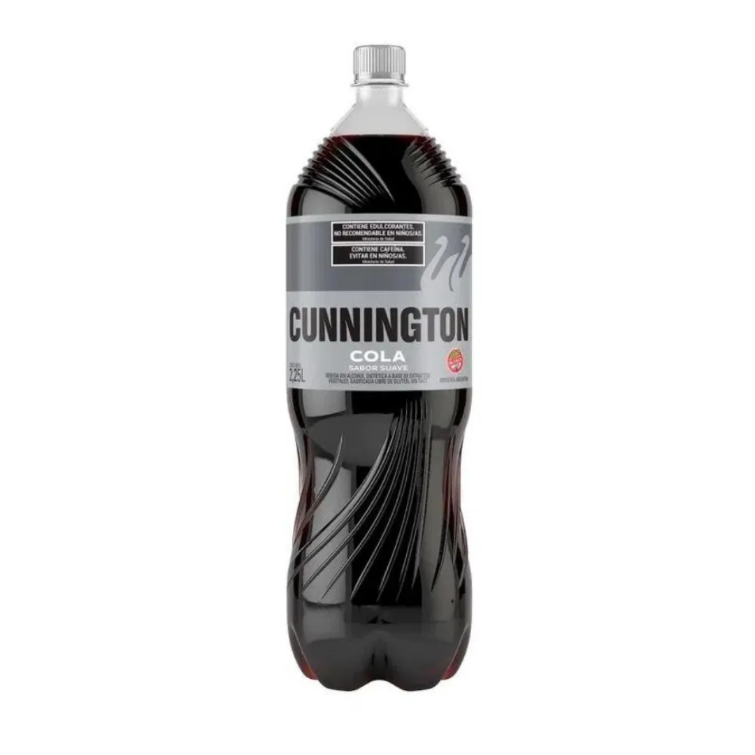 Gaseosa Cola Light Cunnington 2,25Lt