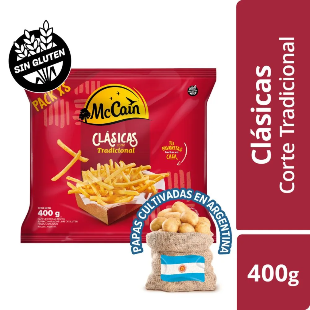 Papas Fritas McCain Tradicionales 400g