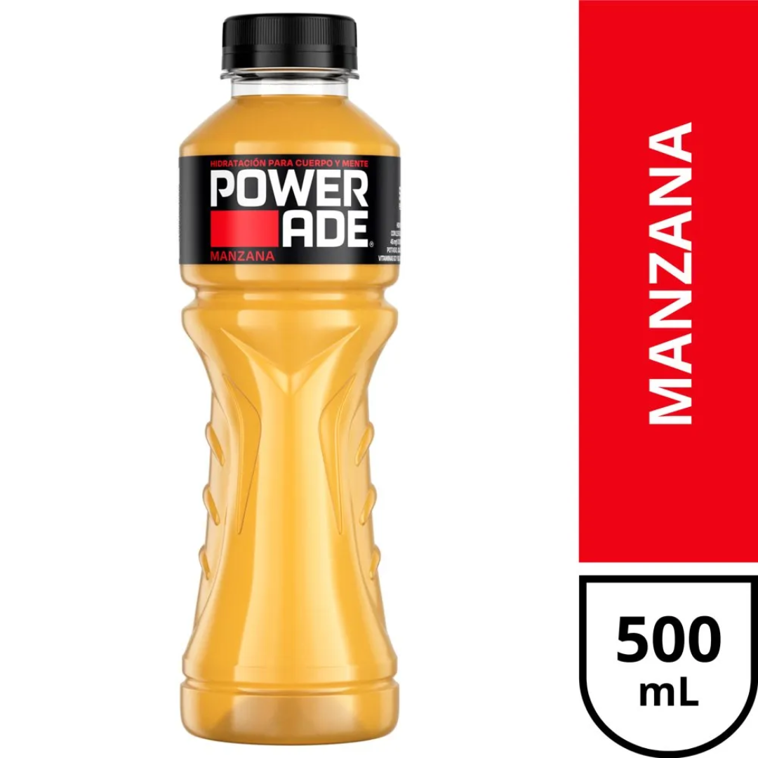 Bebida Isotónica Powerade Manzana 500ml