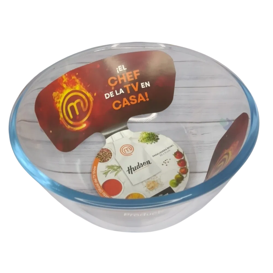 Ensaladera de Vidrio Hudson 23cm