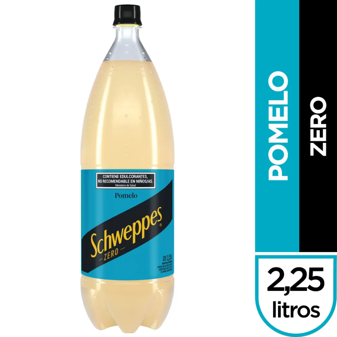 Gaseosa Schweppes Pomelo Zero 2.25Lt