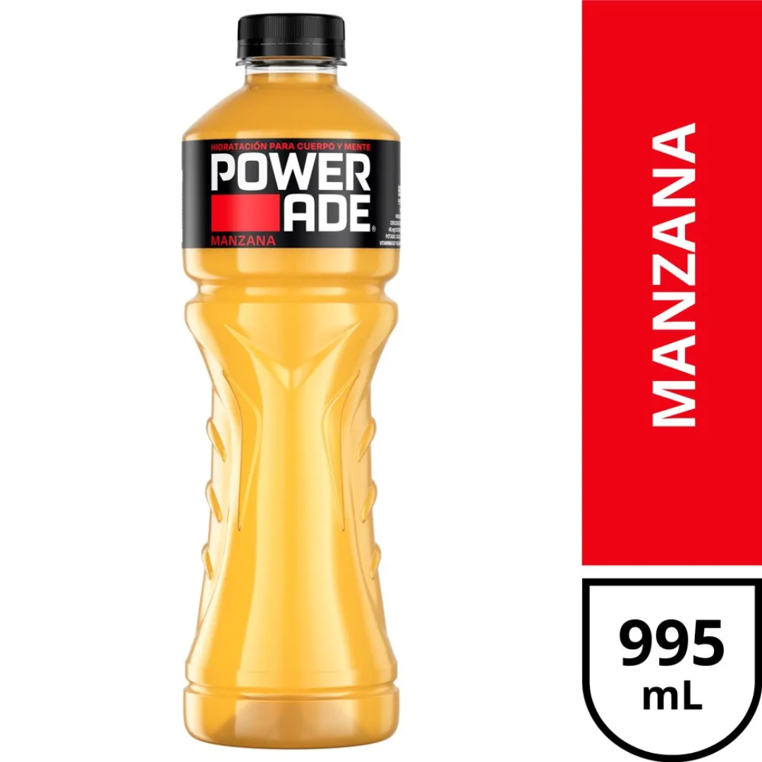 Bebida Isotonica Powerade Manzana 995ml