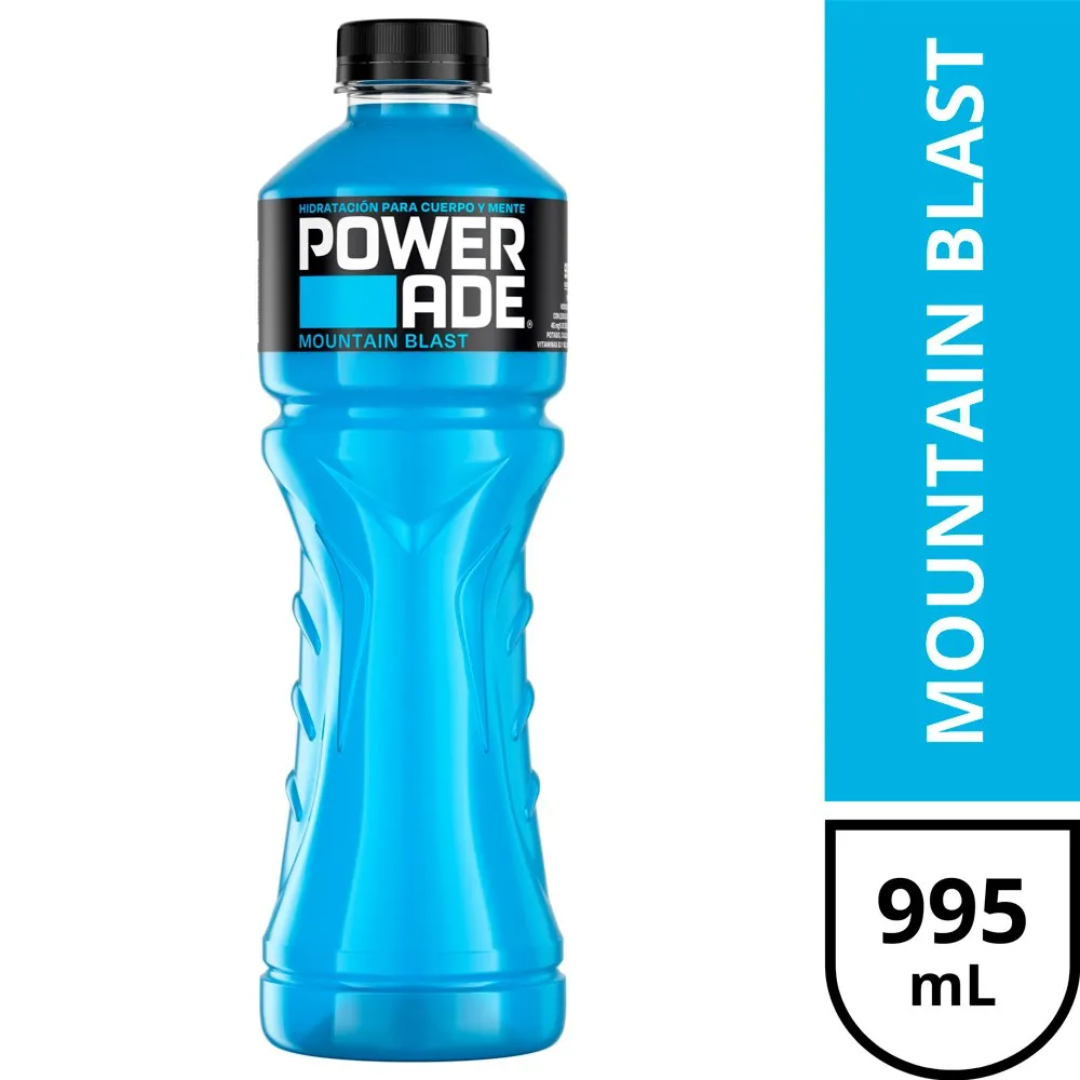 Bebida Isotonica Powerade Mountain Blast 995ml