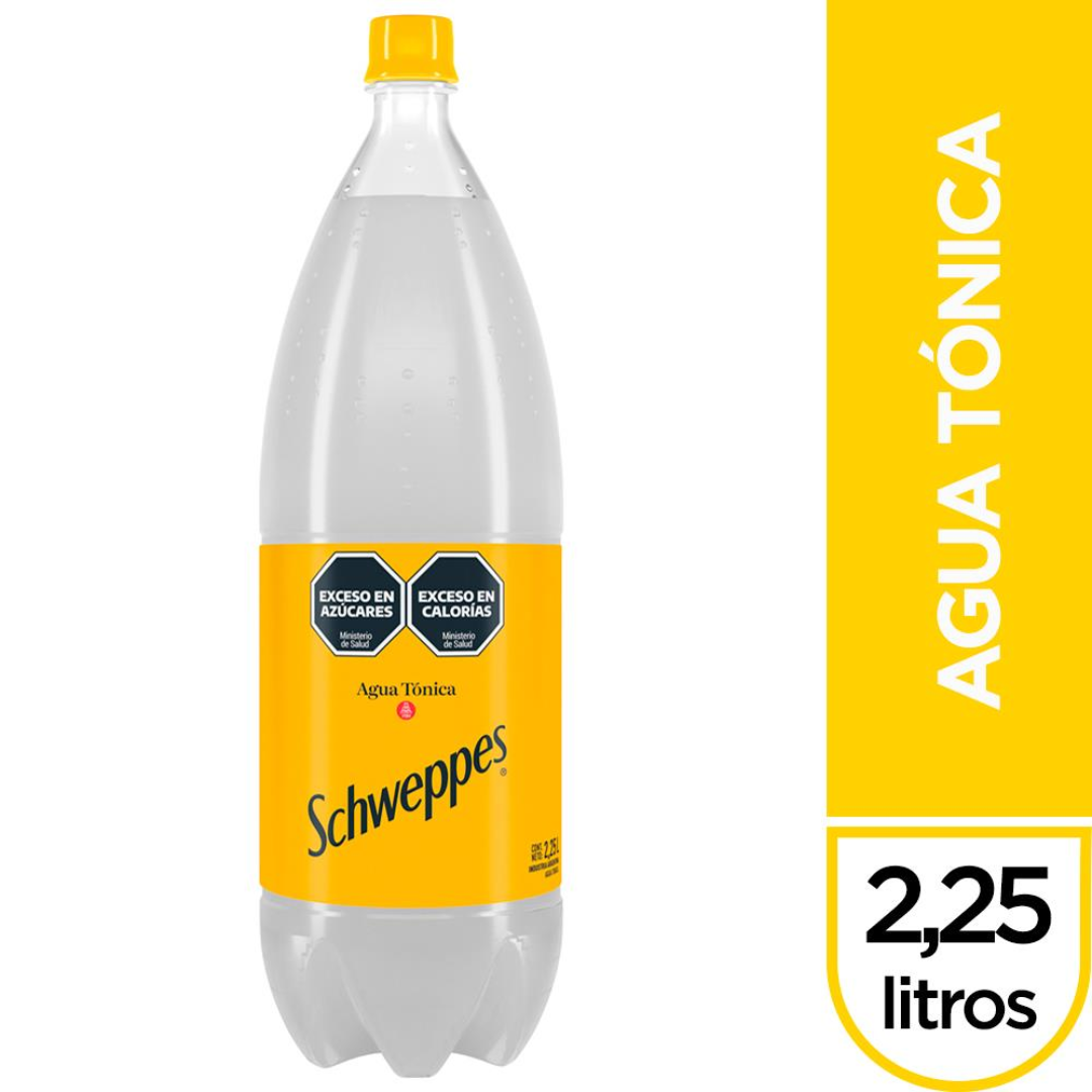 Gaseosa Schweppes Tónica 2,25Lt