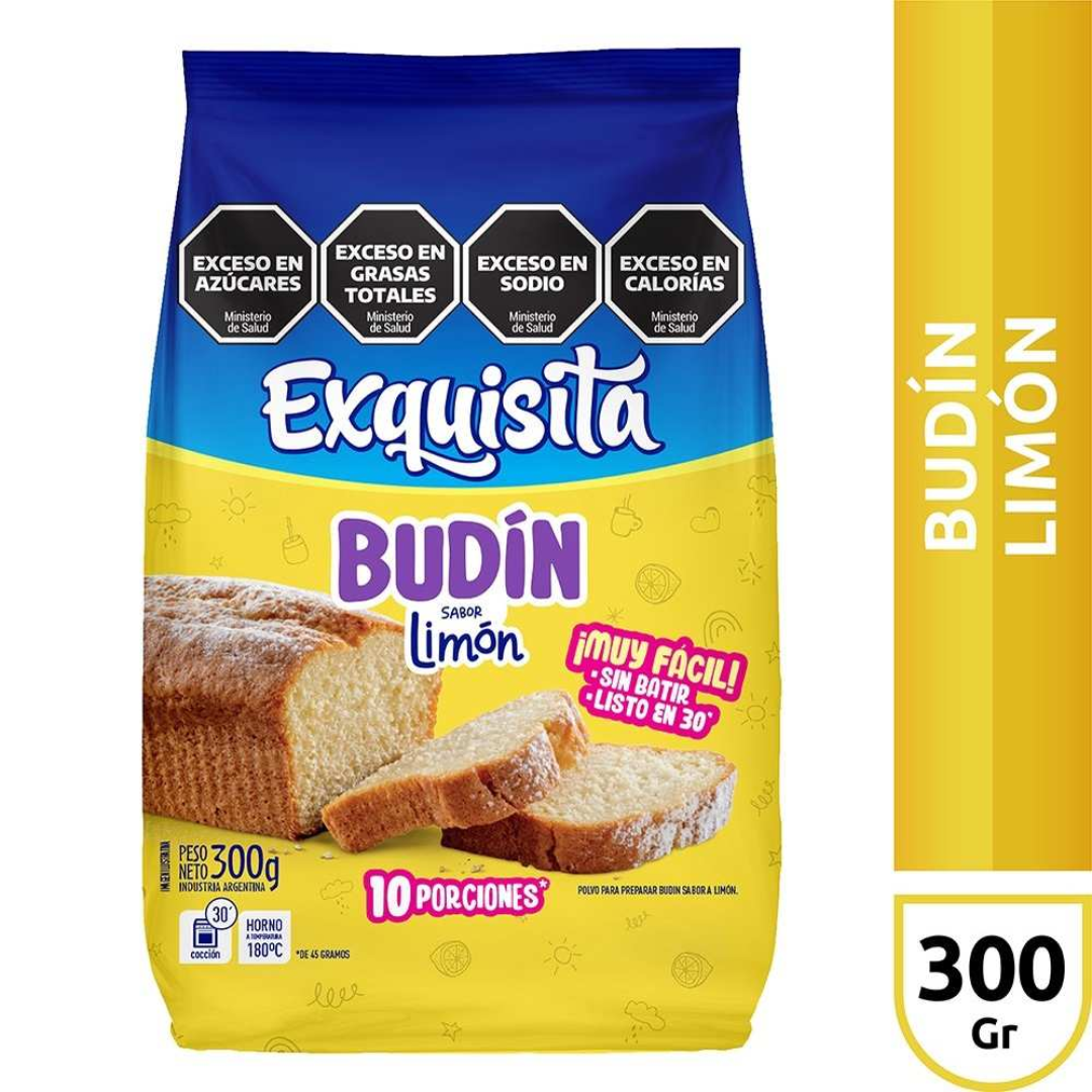 Budin Exquisita Limon 300g