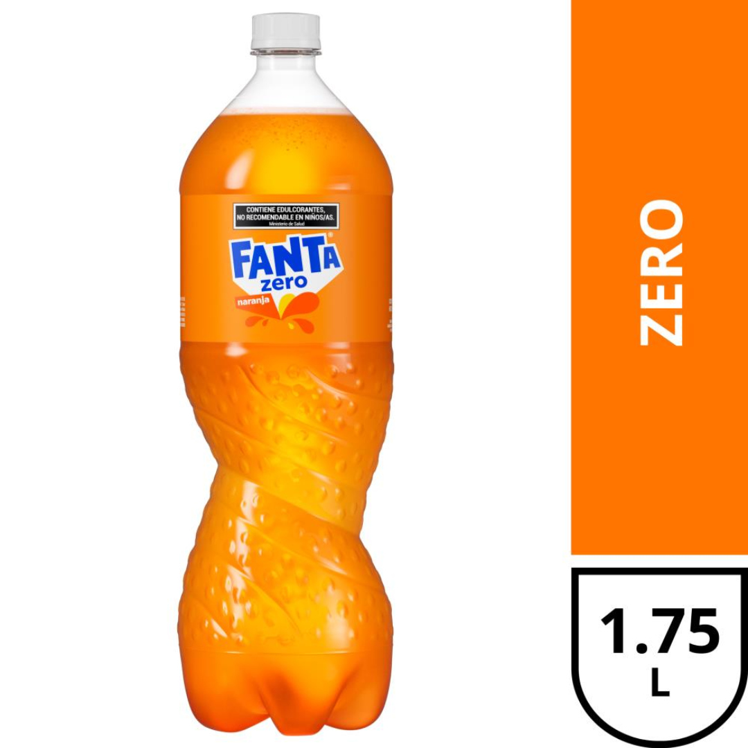Fanta Zero Naranja 1,75Lt