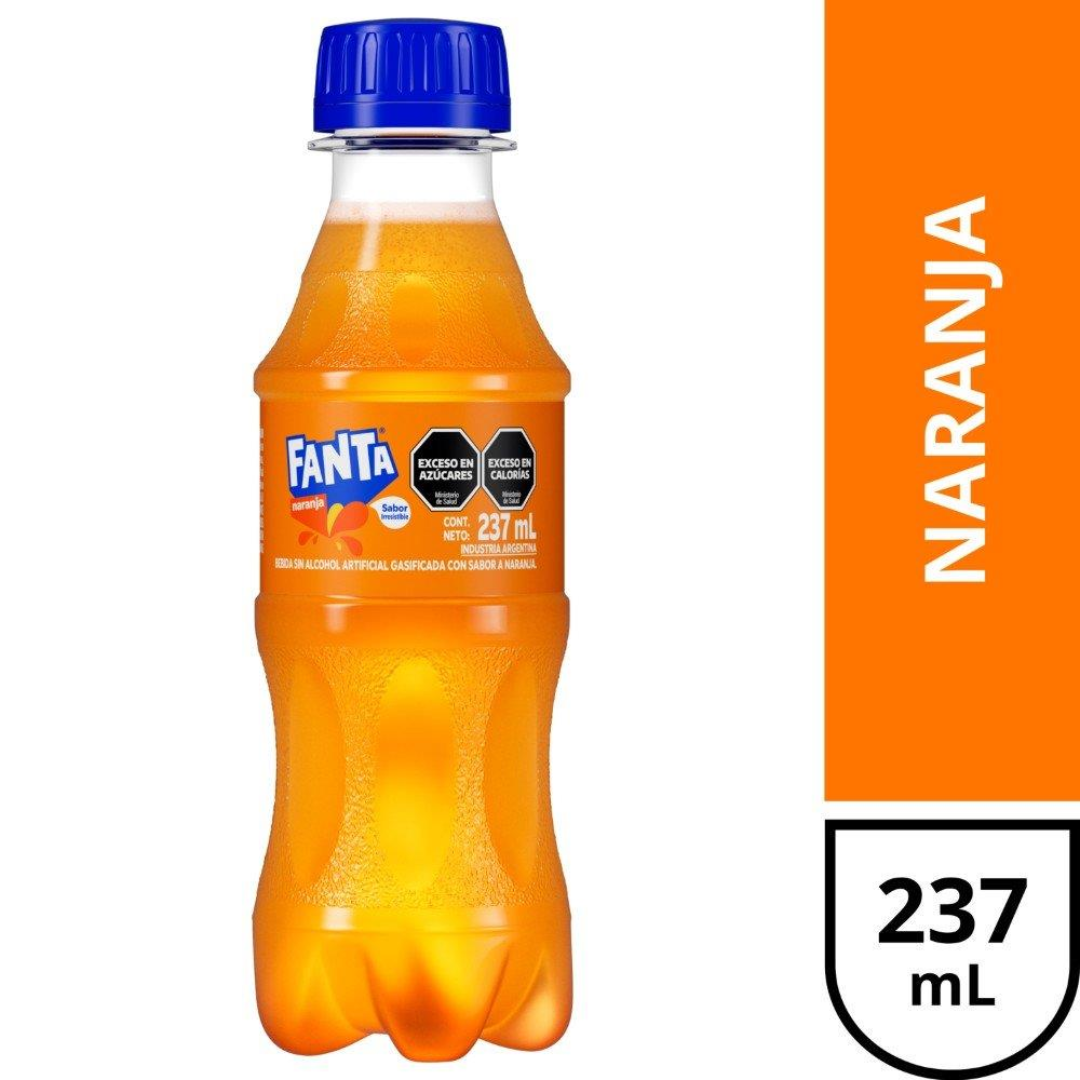 Gaseosa Fanta Naranja 237ml