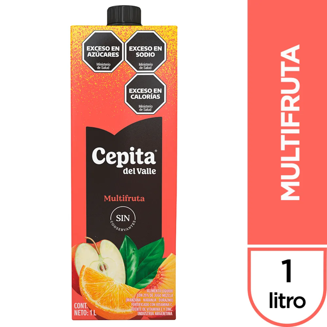Jugo Cepita Del Valle Multi Fruta 1Lt