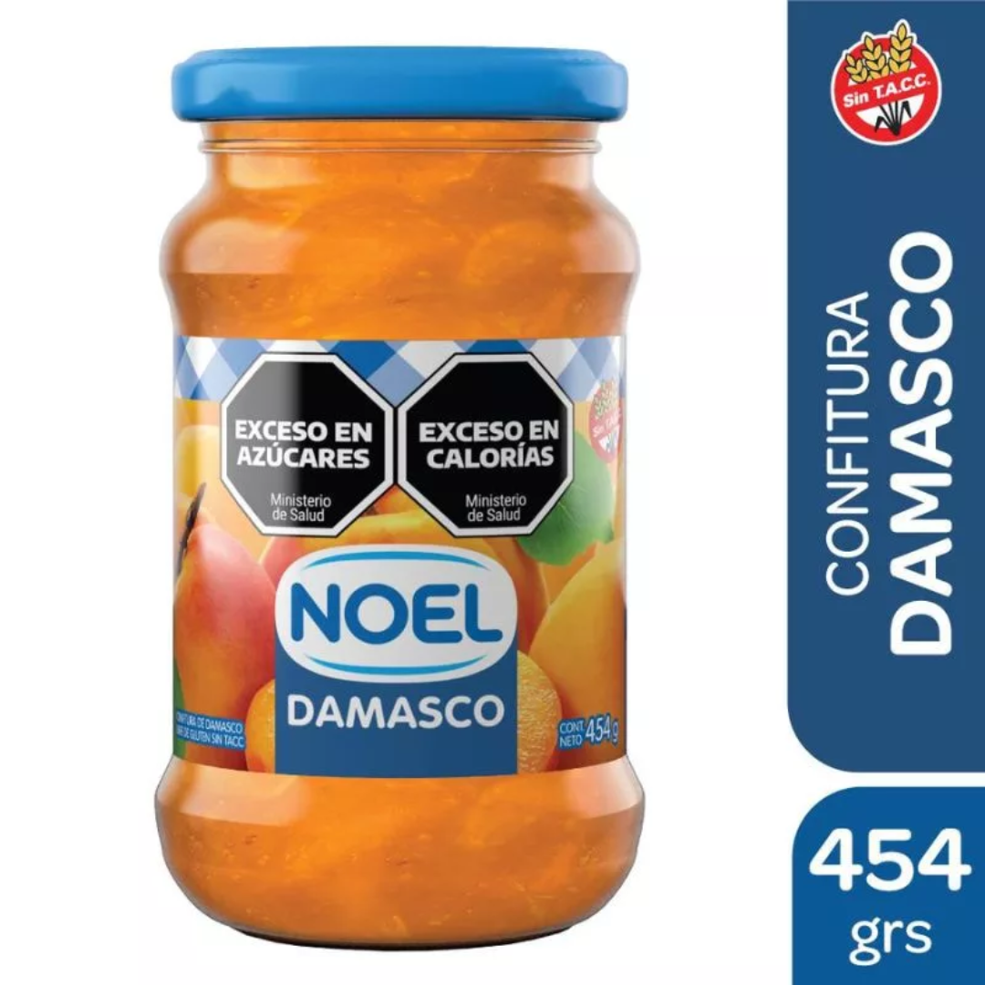 Mermelada Damasco Noel 454g