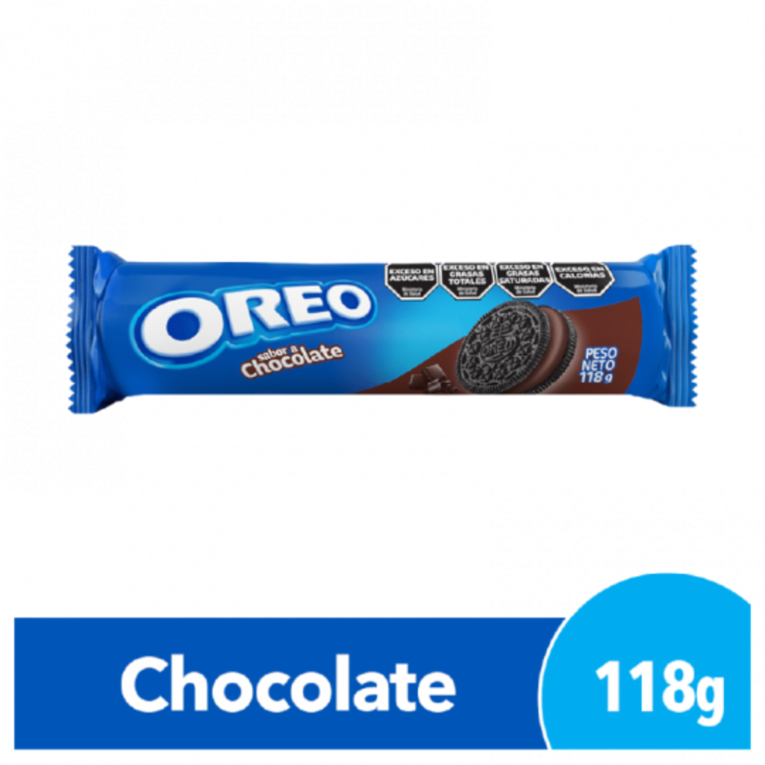 Galletitas Oreo Chocolate 118g