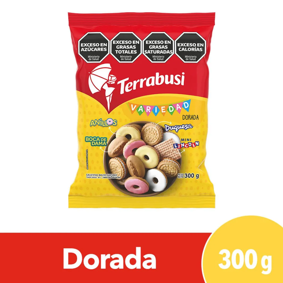 Galletitas Variedad Terrabusi Vainilla 300g