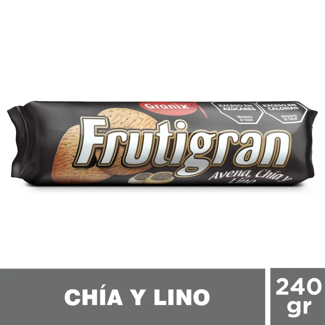 Galletitas Frutigran Chia Lino 240g