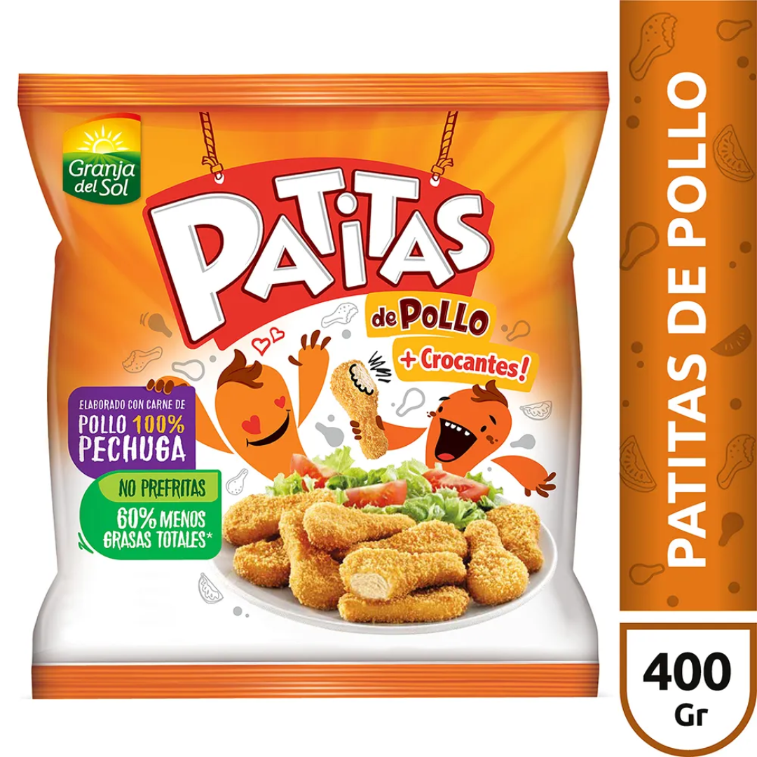 Patitas de Pollo Granja del Sol 400g