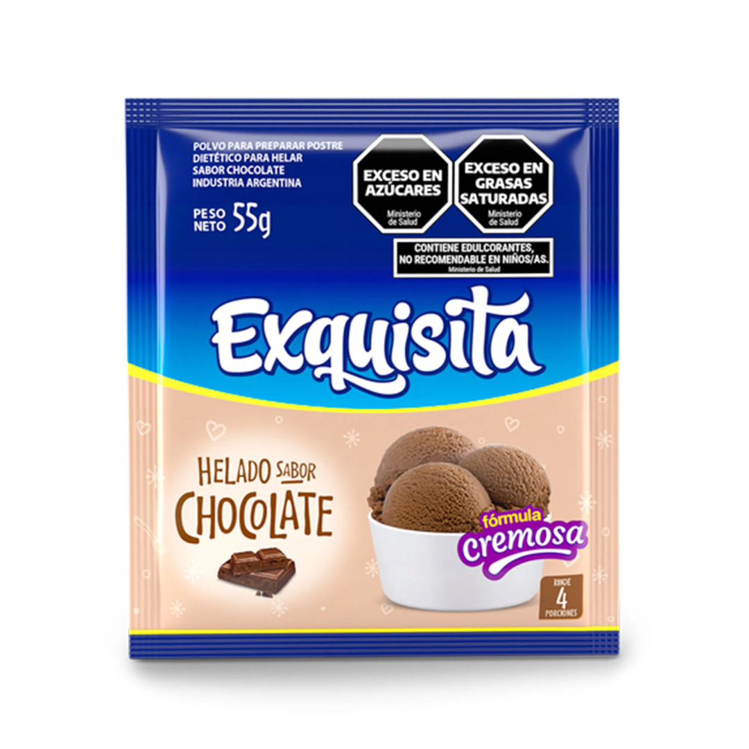 Exquisita Helado de Chocolate 55g