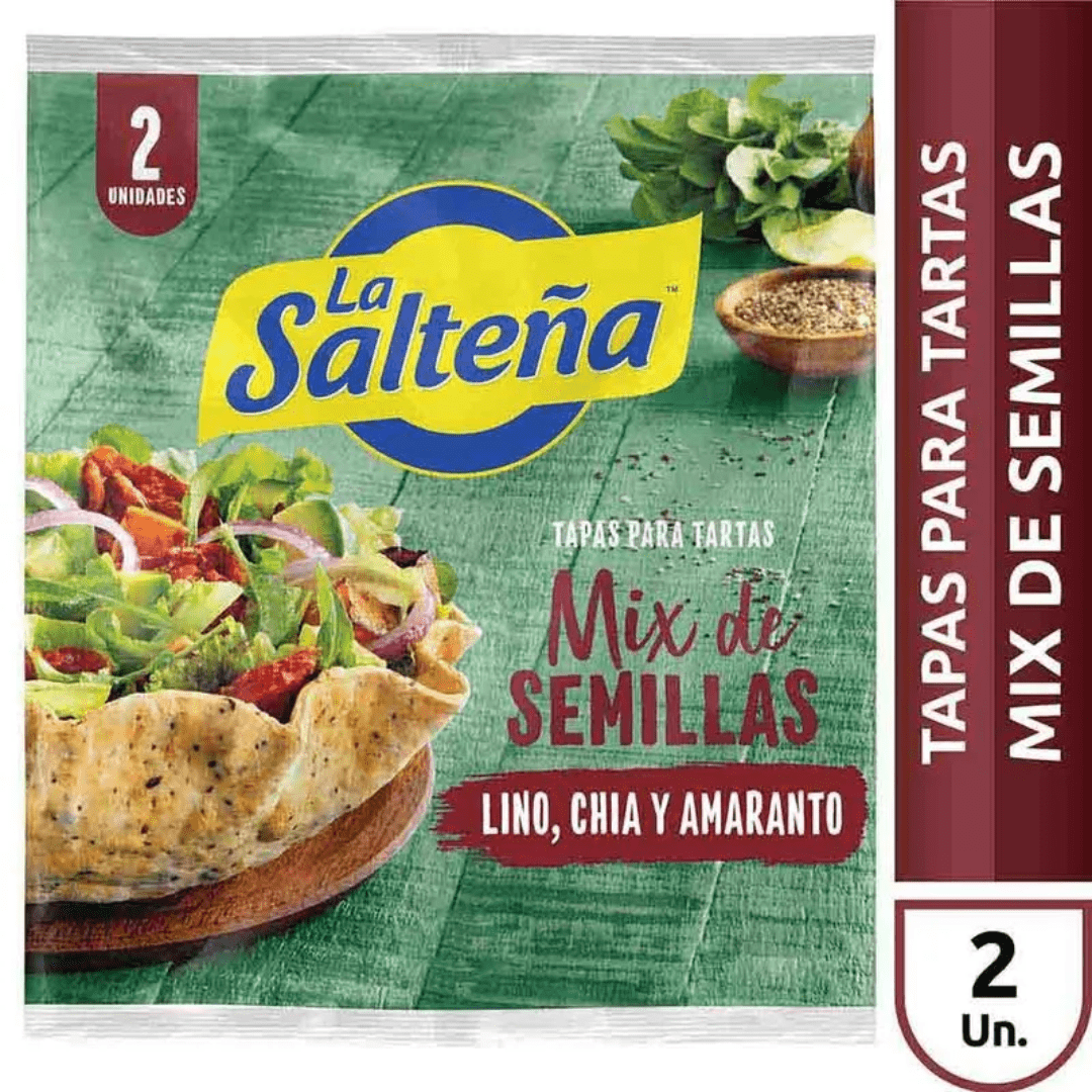 Tapa Pascualina La Saltena Mix Semillas 400gr