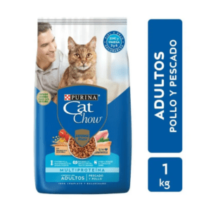 Alimento Adulto Pescado Pollo Cat Chow 1kg